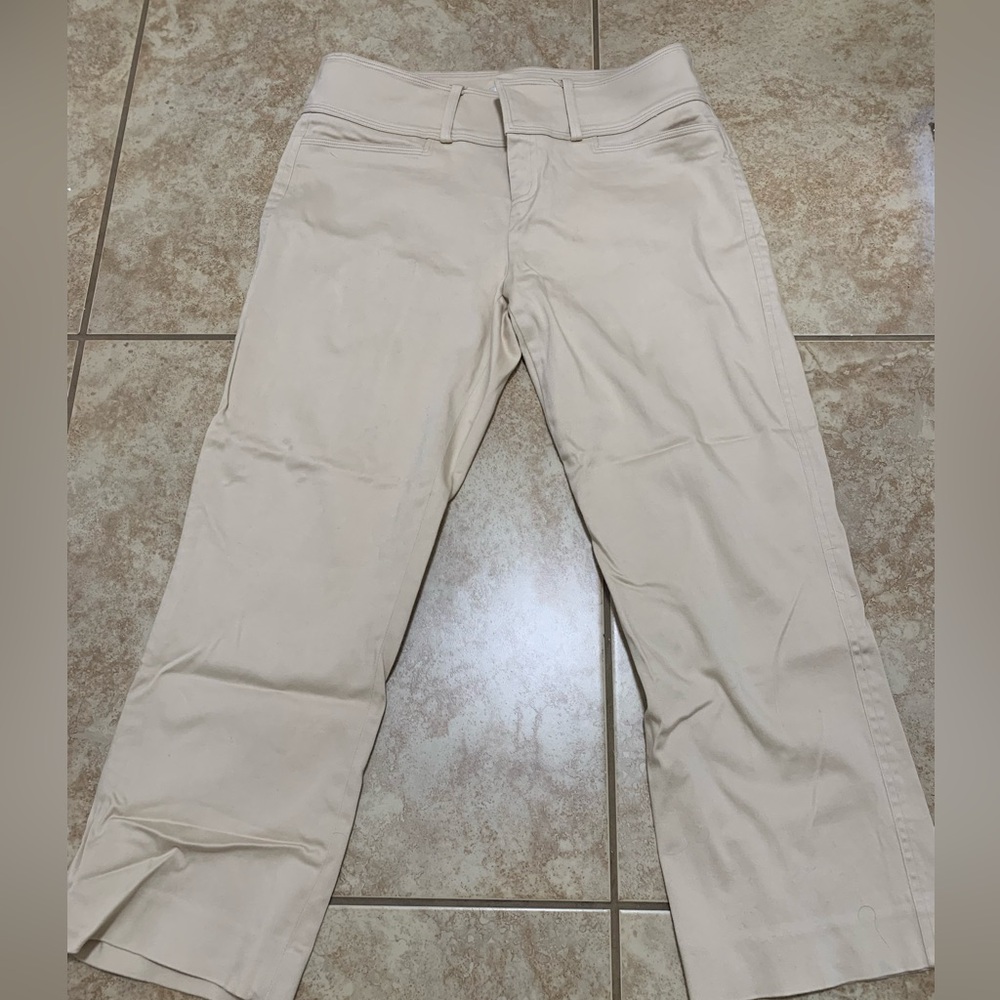 Cache Women's Cream Capris
